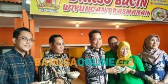 Dukung Pelaku UMKM, Gus Fawait Hadiri Launching Bakso Bucin Wiyungan