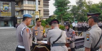 Kapolresta Sidoarjo Pimpin Sertijab Kasat Binmas dan 4 Kapolsek