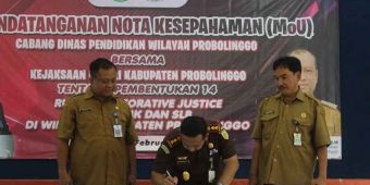 Kejari Kabupaten Probolinggo Launching Rumah Rukun di 14 Sekolah