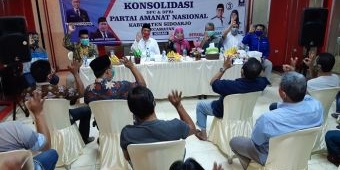 Menangkan Kelana-Astutik, PAN Sidoarjo Konsolidasi Kader se-Kecamatan Krian