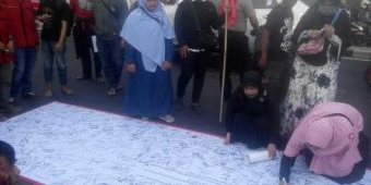 Aksi Bela Rohingya, Ribuan Muslim Sidoarjo Galang Dana Kemanusiaan