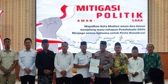 Cegah Isu Sara Jelang Pilkada 2024, Polres Madiun Kota Gelar FGD