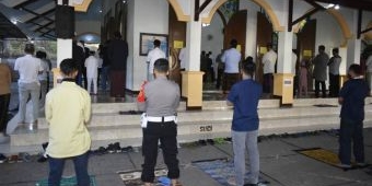 Patuhi Protokol Kesehatan, Kemenag Kota Batu Apresiasi Jamaah Salat Ied