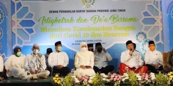 Memohon Keselamatan Bangsa dari Covid-19 dan Bencana, Forkopimda Jatim Gelar Istigasah