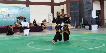 Sambut Porprov 2022, Puluhan Pendekar Pagar Nusa Kediri Ikuti Festival Seni Pencak Silat