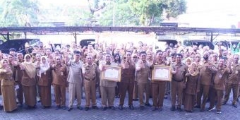 Tingkatkan Pelayanan Publik, 2 OPD di Sidoarjo Canangkan Zona Integritas Bebas Korupsi