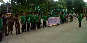 Marak Aksi Teror, Ansor Sumenep Gelar Aksi Damai