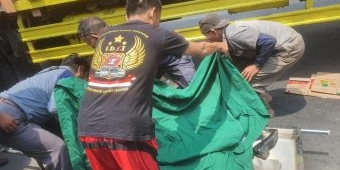 Kecelakaan di Depan SPBU Medaeng, Truk Tabrak Motor, Satu Pelajar Tewas