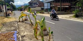 Titik Kerusakan Jalan di Jalur Ngampon-Bendo Bertambah