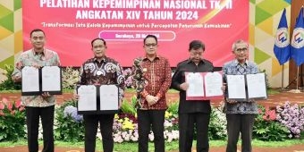 Tingkatkan Kualitas SDM ASN, Pemprov Jatim Teken Perjanjian Kerja Sama dengan 12 Perguruan Tinggi