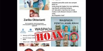 Penculikan Anak di Blitar, Sempat Diposting Ibu Rumah Tangga, Polisi Pastikan Hoaks