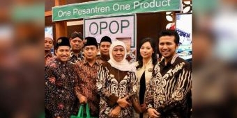 Gubernur Khofifah Launching OPOP Untuk Penguatan Ekonomi Berbasis Pesantren 