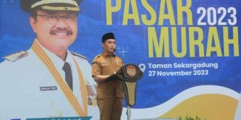 Tekan Lonjakan Harga Bahan Pokok Jelang Nataru, Pemkot Pasuruan Gelar Pasar Murah