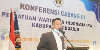 Wartawan HARIAN BANGSA Terpilih jadi Ketua PWI Sidoarjo Periode 2022-2025