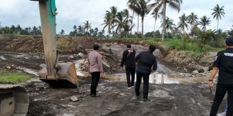 Polresta Banyuwangi Tertibkan Tiga Tambang Pasir Ilegal di Songgon