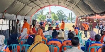 PHE TEJ dan BPBD Tuban Gelar Simulasi Kebakaran Akibat Semburan Gas