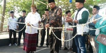 Peringati HSN, Tunjukkan Ekspresi Santri, Pemkot Kediri Gelar Bazar UMKM