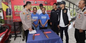 Polisi Tangkap Perampas HP Bersajam di Surabaya