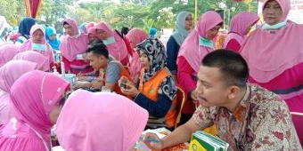 Sisir TBC, Pemkot dan TB Care Aisyiyah Kota Mojokerto Terjun ke CFD