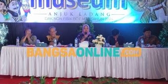 Seminar Kajian Koleks​i Museum Anjuk Ladang, Disporbudpar Nganjuk Harap Jadi Tempat Edukasi