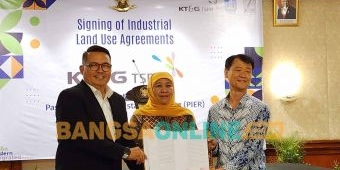 Perusahaan Korea Teken PPTI dengan PT SIER, Gubernur Khofifah: Total Nilai Investasi Capai Rp6,9 T