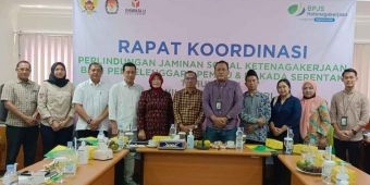 Gandeng BPJamsostek, Penyelenggara hingga Pemkot Kediri Komitmen Lindungi Petugas pada Pemilu 2024