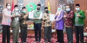 ​Baddrut Tamam Terima Kajian Akademik Pemekaran Kabupaten Pamekasan