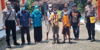 Terjaring Razia Pekat Polres Mojokerto Kota, Lima Anjal Diserahkan ke Dinsos