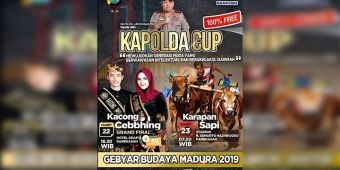 Kapolda Jatim Gelar Gebyar Budaya Madura: Ada Lomba Kerapan Sapi hingga Pemilihan Kacong Jebbing