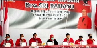 Reses Kunjungi PDIP Kediri, Sri Rahayu Janjikan Beri Bonus PAC Jika Dhito Menang 90 Persen