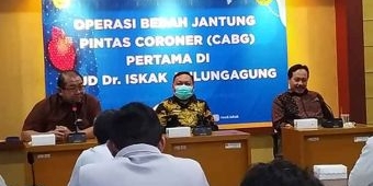 Pertama Kalinya, RSUD dr Iskak Tulungagung Sukses Lakukan Operasi Bedah Jantung Pintas Koroner