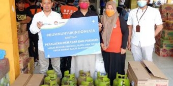 Satgas BUMN Jatim Salurkan Bantuan untuk Korban Banjir di Banyuwangi