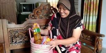 Bahagianya Melihat Senyum Kawan-Kawan Disabilitas Menerima Bantuan Paket Sembako dari Kosti Kediri