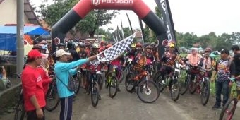 Ribuan Bikers Ikuti Jelajah Alas Kandang Macan Kediri