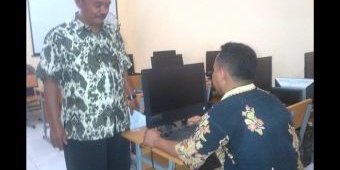 H-2 Jelang UNBK, SMPN 5 Manfaatkan Komputer Bantuan Pemkot Mojokerto sebagai Cadangan