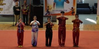 Ribuan Atlet dari Seluruh Indonesia Ikuti Kejuaraan Wushu di Kota Batu