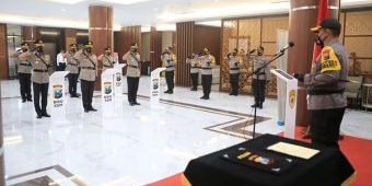 Kapolda Jatim Pimpin Serah Terima Jabatan Kapolres, Ini Daftar 5 Kapolres yang Dimutasi