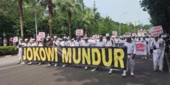 Massa 411 Demo Tuntut Jokowi Mundur, Habib Ini Ngaku Malu, Presiden Malah di Mojokerto  