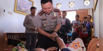 Silaturahim di Momen HPN, Kapolres Ponorogo Sambangi Wartawan Senior