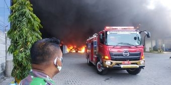 ​Pabrik Spare Part Motor di Lamongan Terbakar