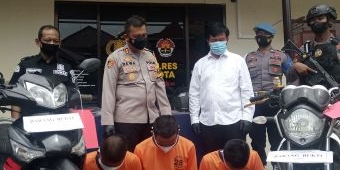 Polres Madiun Kota Ringkus Tiga Maling Motor, Dua Kali Beraksi di Kecamatan Sawahan