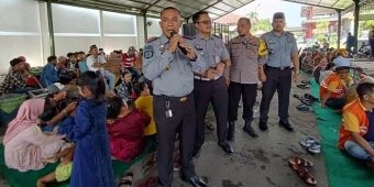 Ribuan Keluarga Warga Binaan Manfaatkan Kunjungan Khusus Idul Fitri Lapas Surabaya