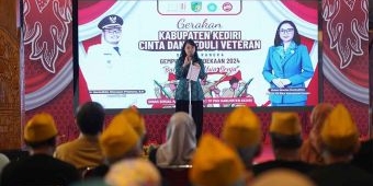 Ketua TP PKK Kabupaten Kediri Inisiasi Beri Layanan Kesehatan untuk Veteran