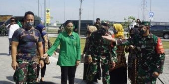 Usai Kunker di Kodam V Brawijaya, KSAD Jenderal Andika Perkasa Kembali Singgahi Rest Area Tol Ngawi