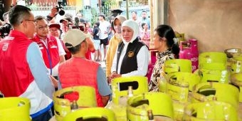 Gubernur Khofifah Pastikan Stok LPG 3 Kg di Kota Batu Aman dari Hulu ke Hilir