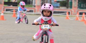 Wawali Pasuruan Buka Kompetisi Suropati Push Bike Race 2024, Ratusan Anak Beradu Kecepatan