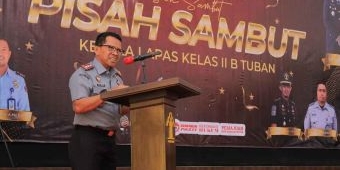 Sambut Kalapas Baru, Kepala Kanwil Kemenkumham Jatim Targetkan Lapas Tuban Raih WBK