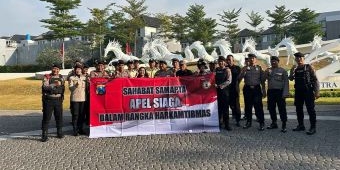 Jaga Kamtibmas, Sahabat Samapta Polresta Sidoarjo Kolaborasi Keamanan Perumahan