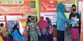 Puskesmas Panaguan dan Dinsos Pamekasan Gelar Vaksinasi untuk Penyandang Disabilitas