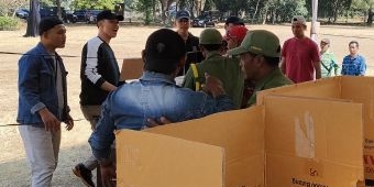 Satpol PP Jatim Gelar Simulasi Kesiapan Jelang Pelaksanaan Pemilu dan Pilkada 2024 di Kediri